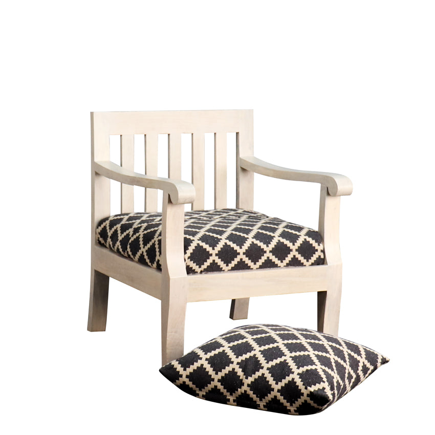 Moroccan coal Single seater Sofa