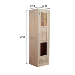 Door Wardrobe with Wheel Castor