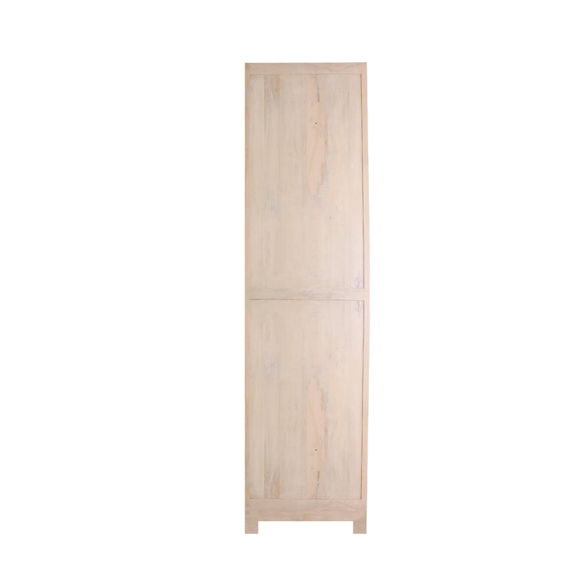 Manella Handcarved 2 Door Wardrobe - Fabuliv