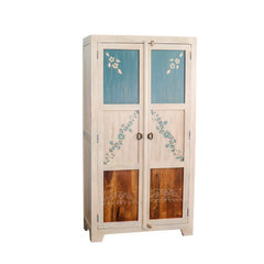 Athens Solid Wood 2 Door Wardrobe