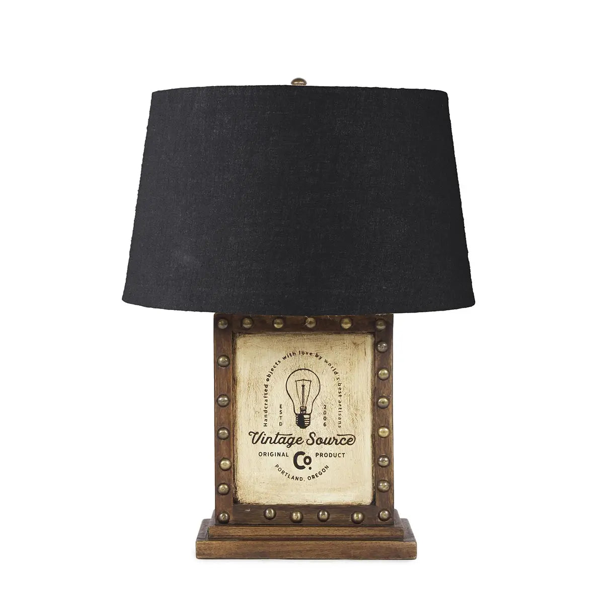 wooden lamp
