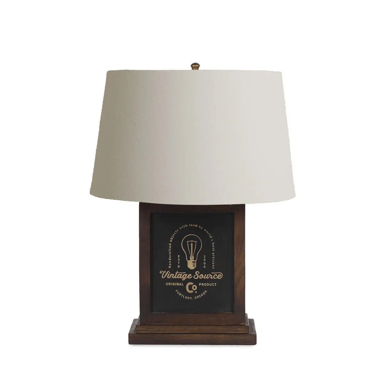 wooden lamp