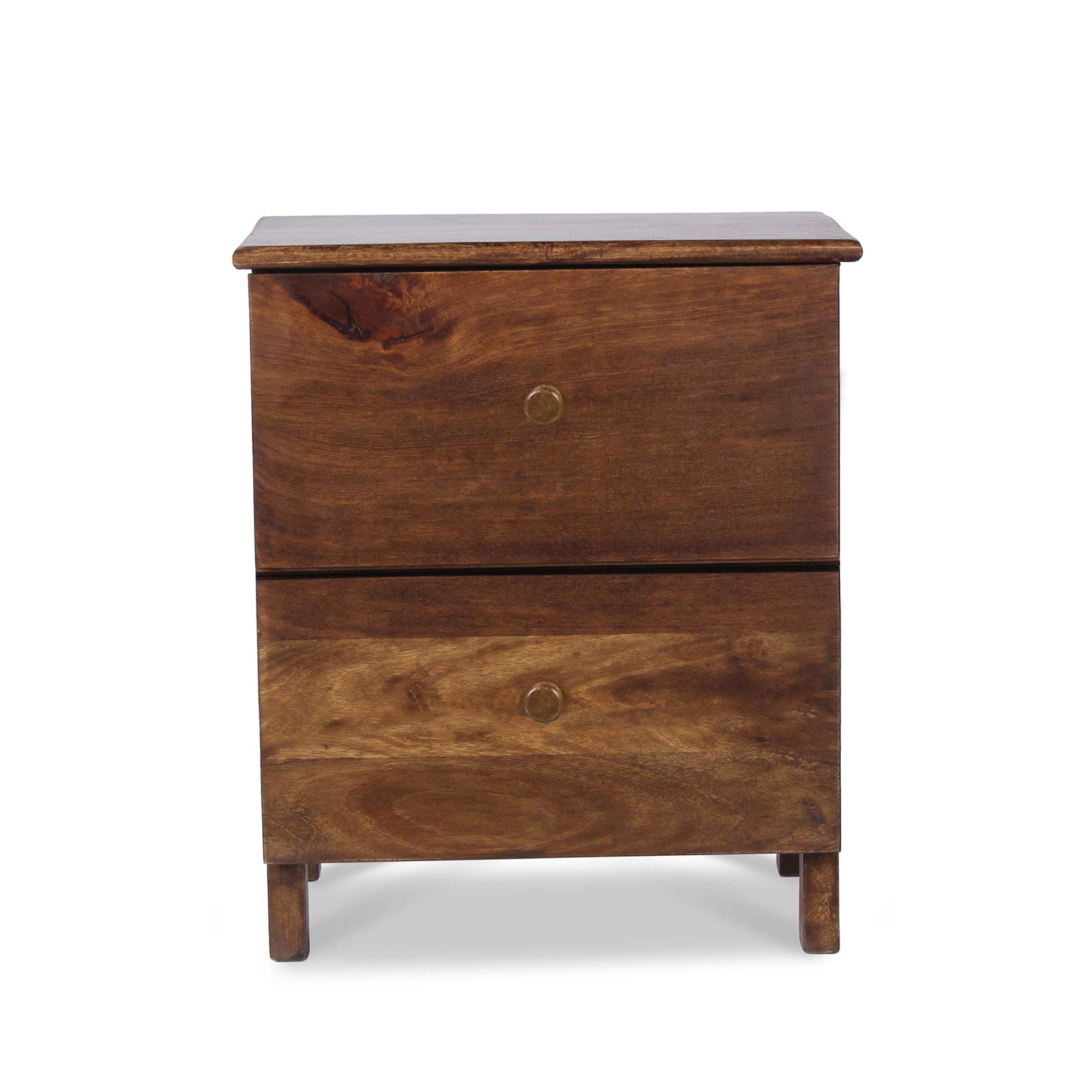 Buy Reina Solid Wood Bedside Tables with Drawers