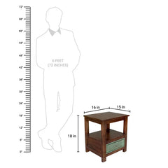 Bedside Table with Single Drawer