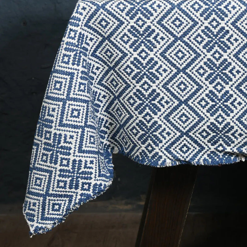 Indigo Handloom Table Cloth