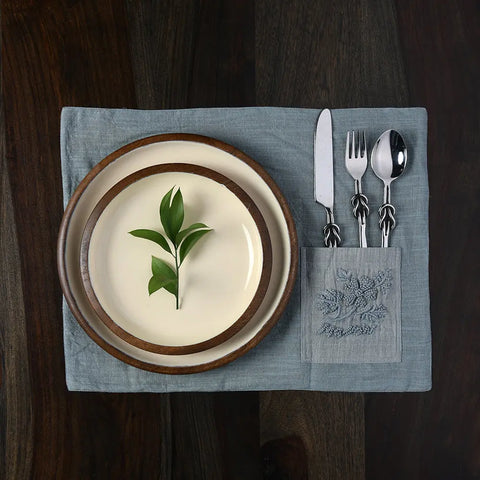 Table Mat with Cutlery