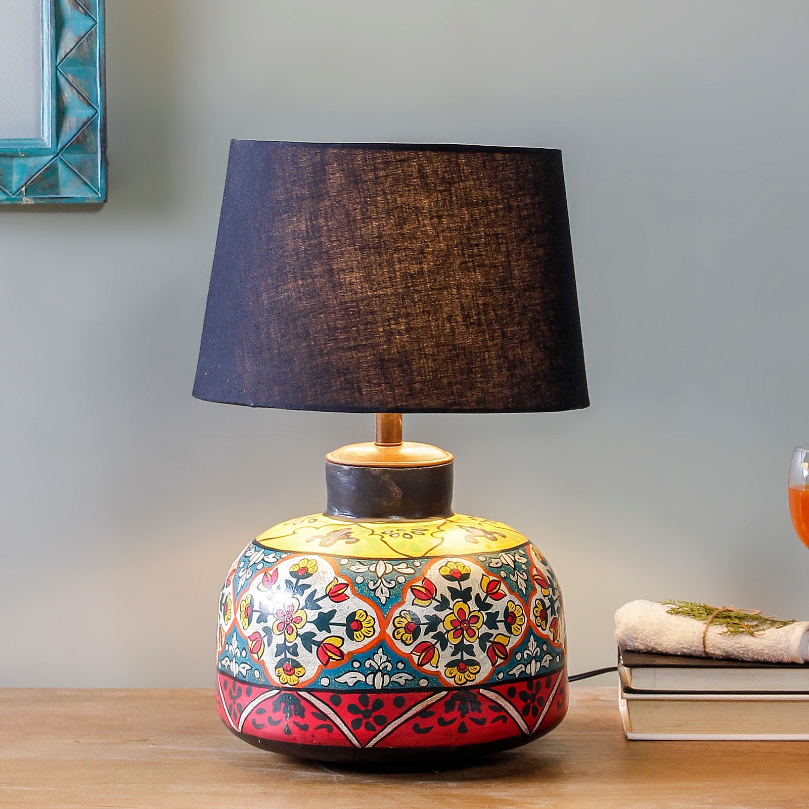 Bluebeard Hand Painted Table Lamp Online