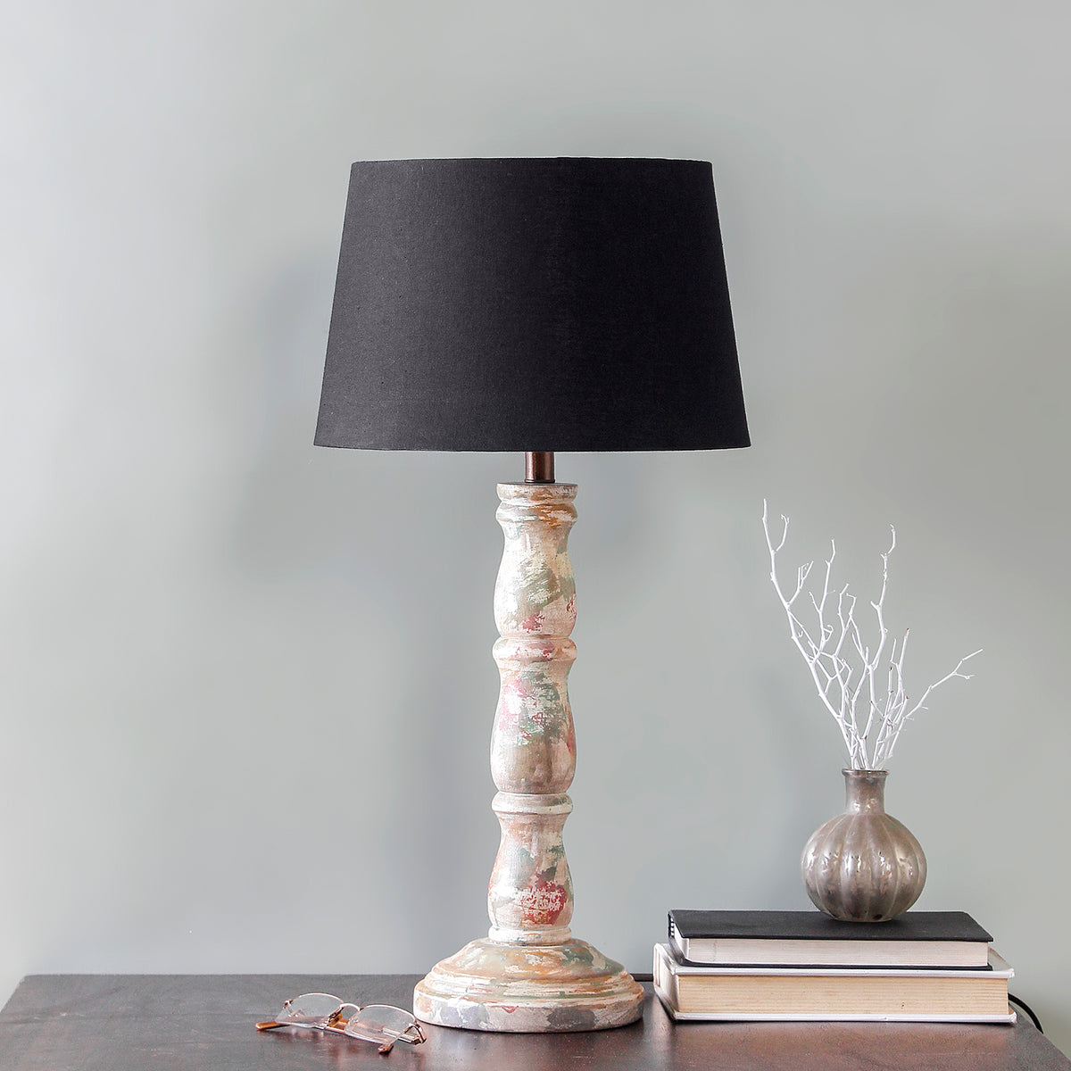 Ellie Rustic Wood Table Lamps Online