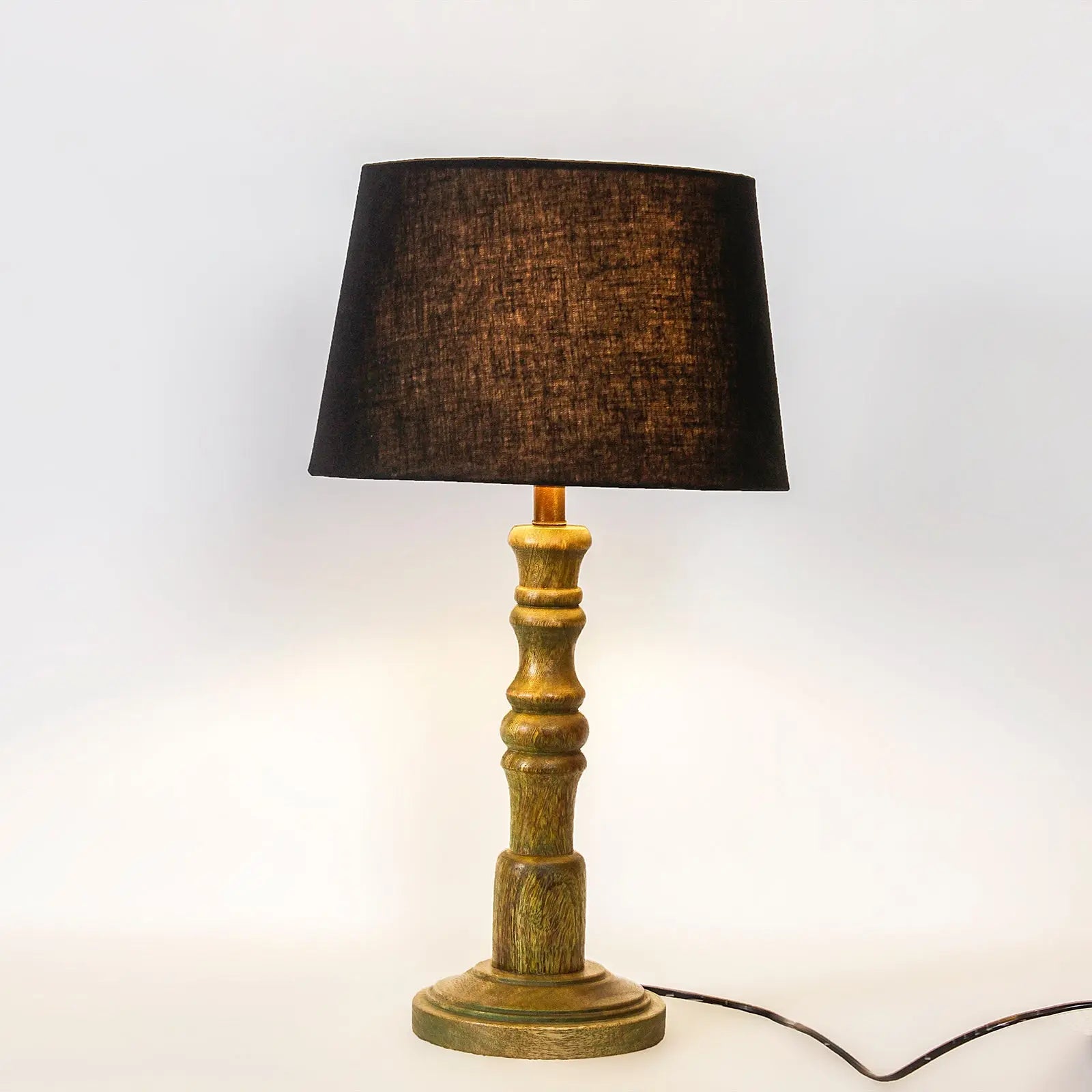 Cordelia Vintage Green Table Lamp