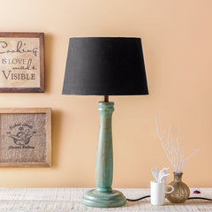 Buy Ellie Sky Wood Table Lamps Online