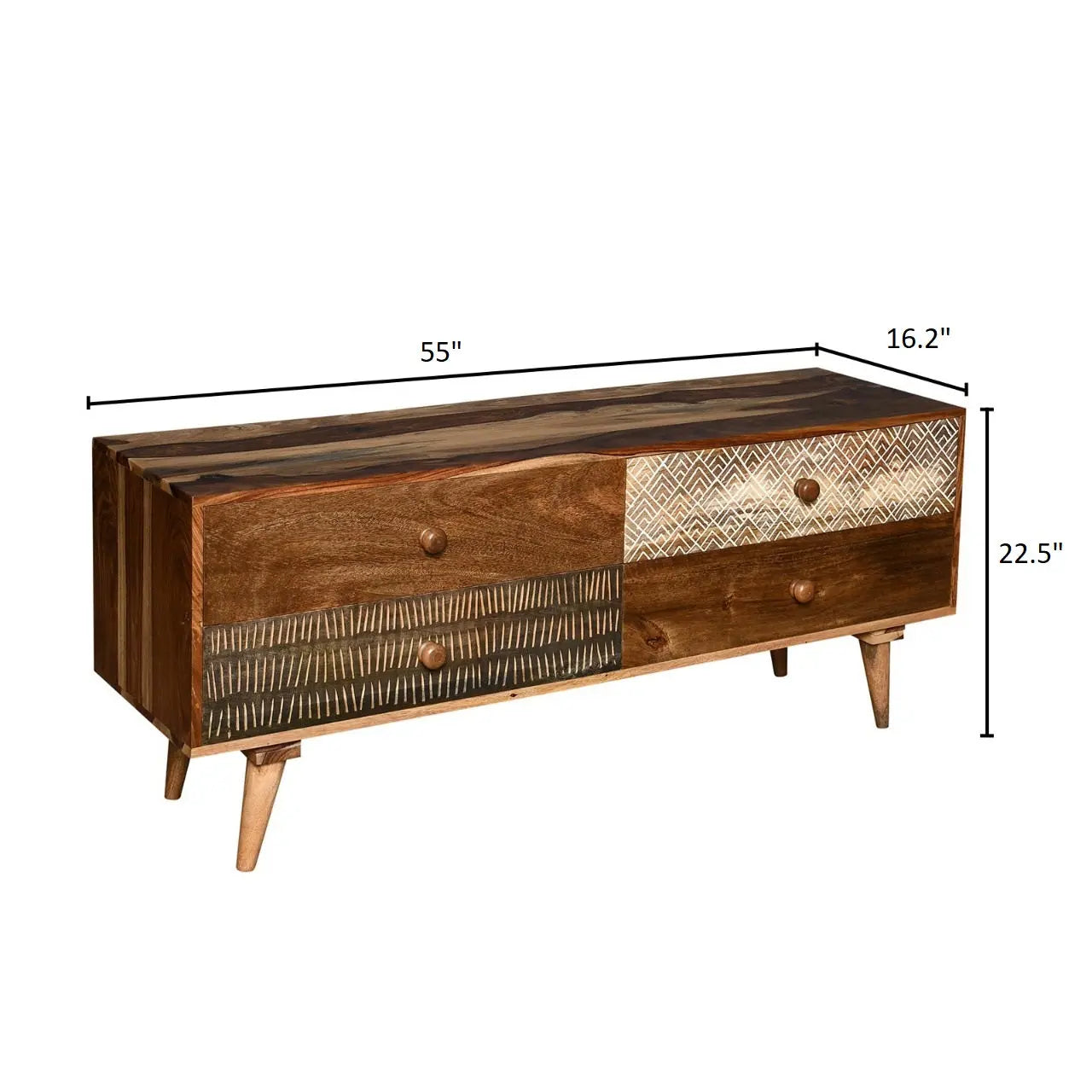 Solid Wood TV Unit online