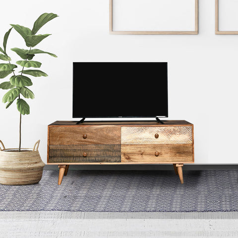 Parker Solid Wood TV Unit