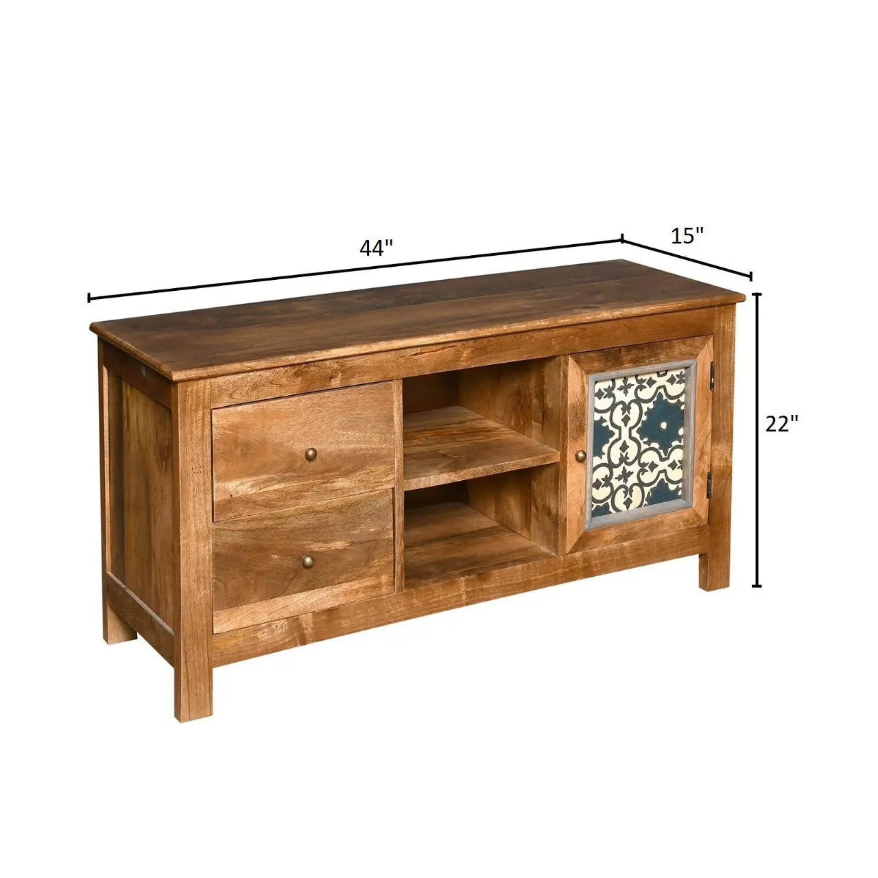 Wood TV Unit