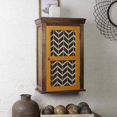 Alba Solid Wood Vintage yellow