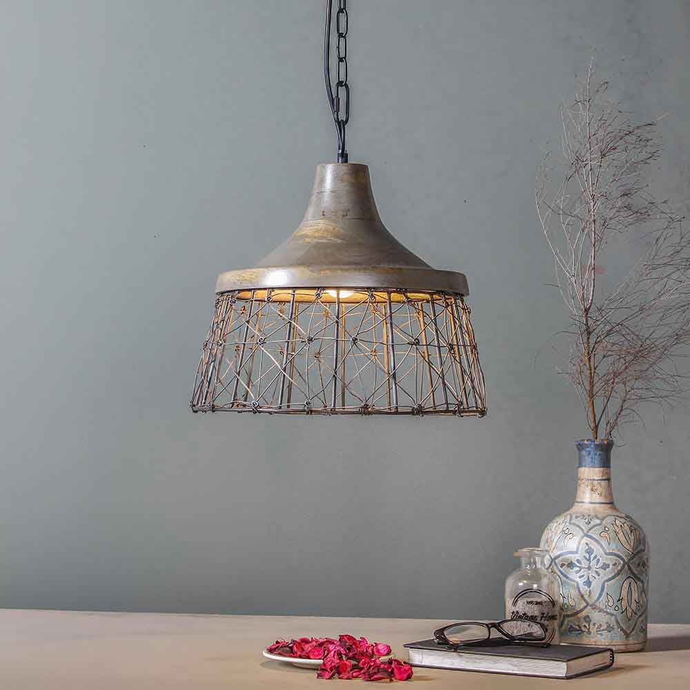 Ashton Grey Pendant Lamp 1