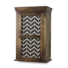 Alba Solid Wood Hand Painted Wall Shelve 4