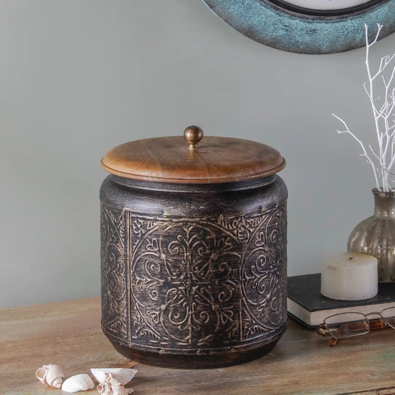 Paulsen Vintage Metallic Copper Storage Box