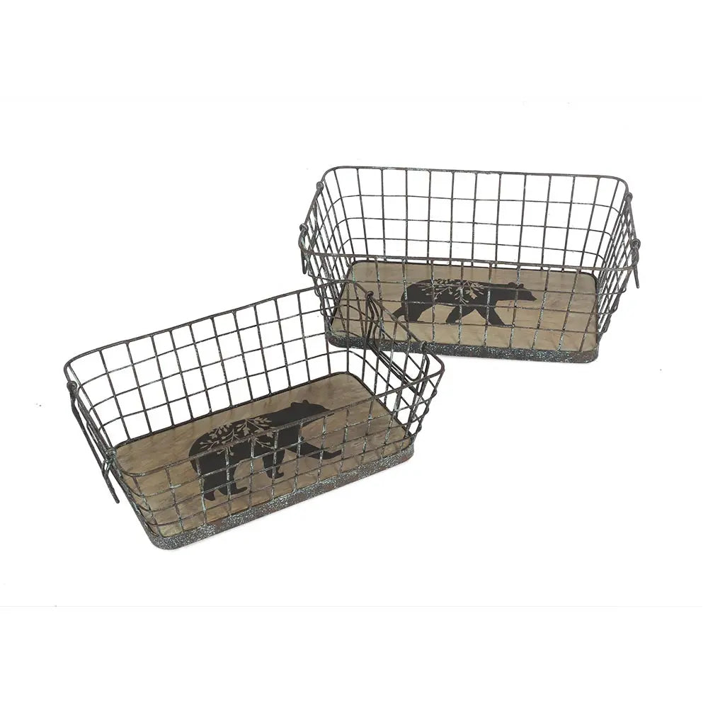 wire baskets