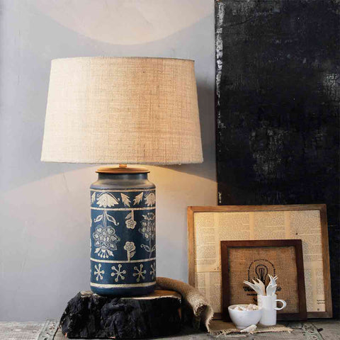 Buy Casey Blue Table Lamp online