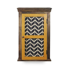 Wooden wall shelves