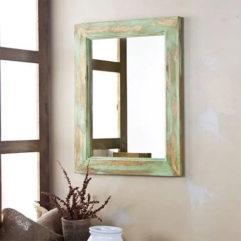 Cambrian Distress Green mirror 1
