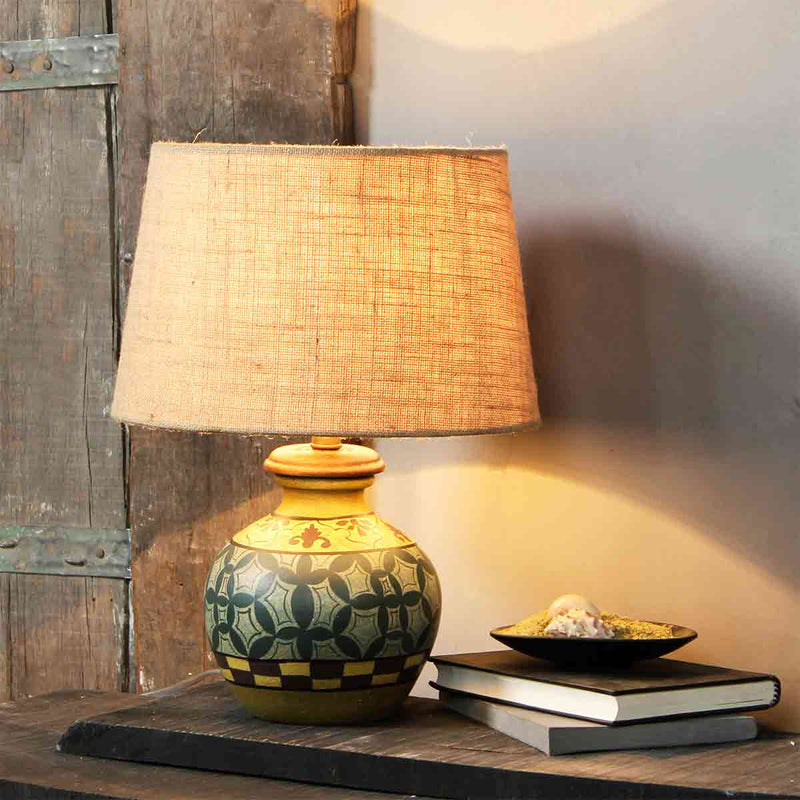 Orson Teal Table Lamp