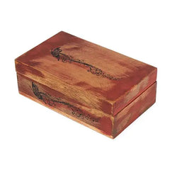 Wooden storage boxes