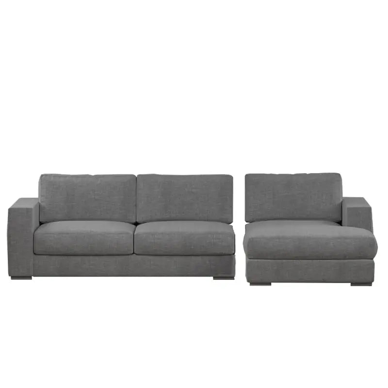 Claire Upholstered Sofa With Chaise Sectional