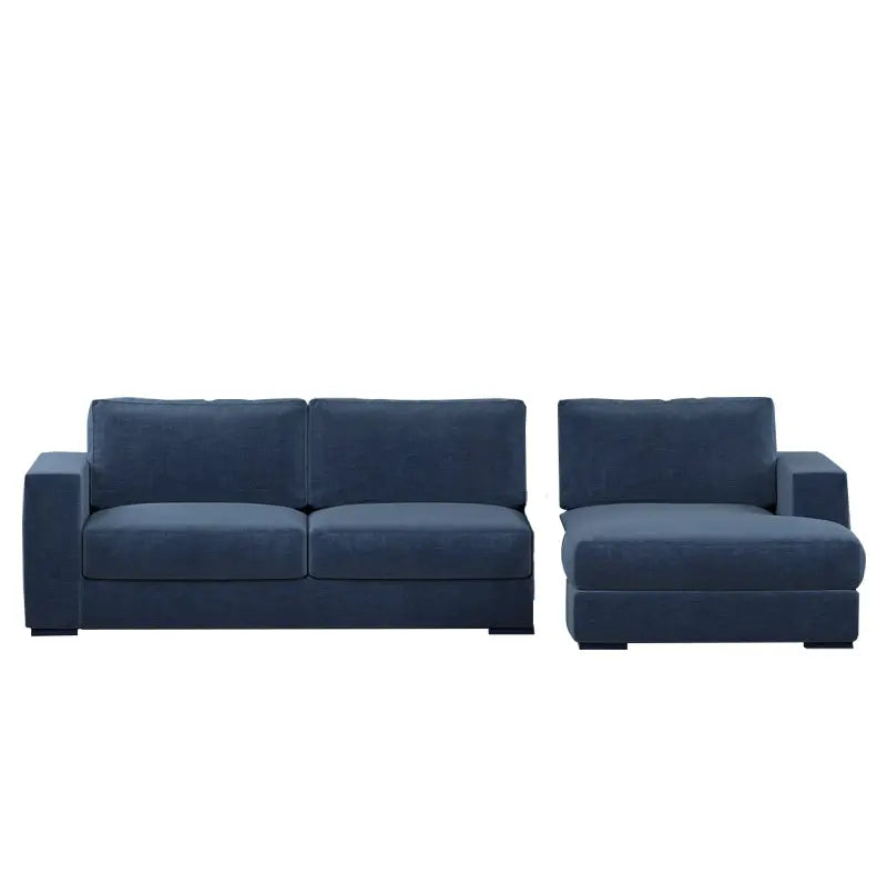 Claire Upholstered Sofa With Chaise Sectional