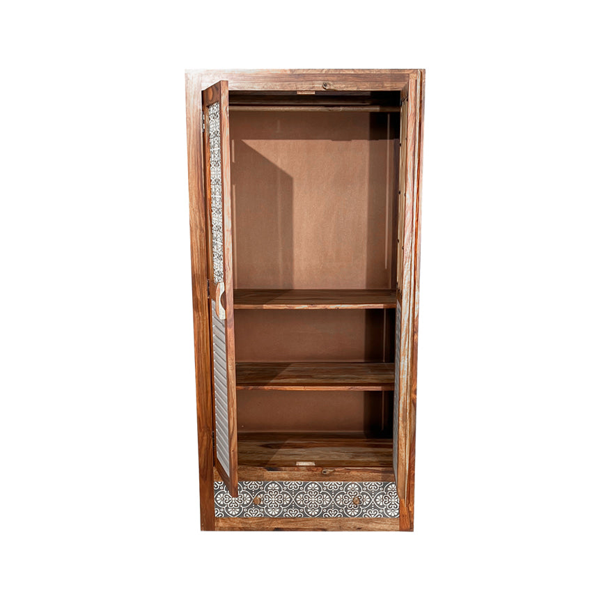 Felice Solid Wood Wardrobe - Fabuliv